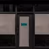 چراغ دیواری نئون دیزاین طرح Exit-BL_TBL