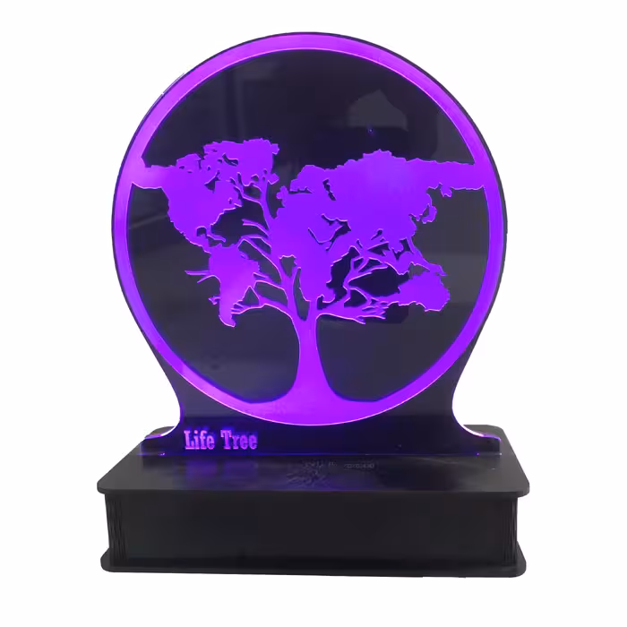 آباژور رومیزی مدل درخت جهانی