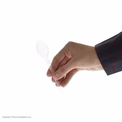 قاشق یکبار مصرف مدل 09 بسته 100 عددی 