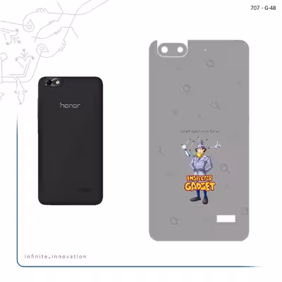 برچسب پوششی ماهوت مدل Inspector Gadget مناسب برای گوشی موبایل آنر 4C
