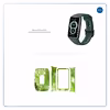 برچسب ماهوت طرح Green Crystal Marble مناسب برای ساعت هوشمند هوآوی band 6