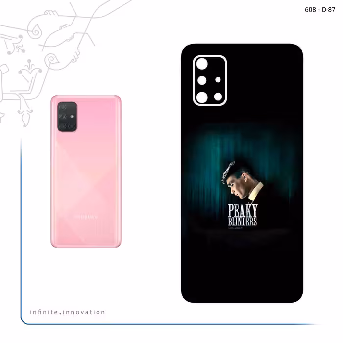 برچسب پوششی ماهوت مدل peaky blinders مناسب برای گوشی موبایل سامسونگ Galaxy A71