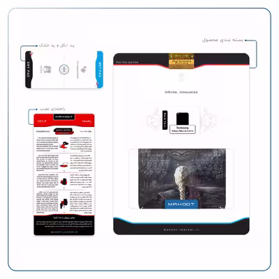 برچسب پوششی ماهوت مدل Game of Thrones مناسب برای تبلت سامسونگ Galaxy Tab 3 8.0 2013 T315