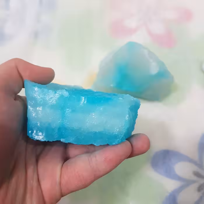 سنگ نمک دکوری مدل کریستالی طرح مرجان کد RZ14 بسته 2 عددی