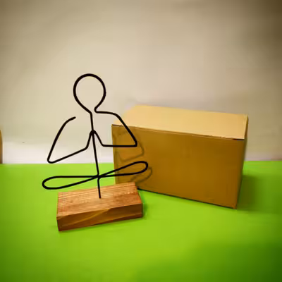 تندیس نیتا متال طرح یوگا