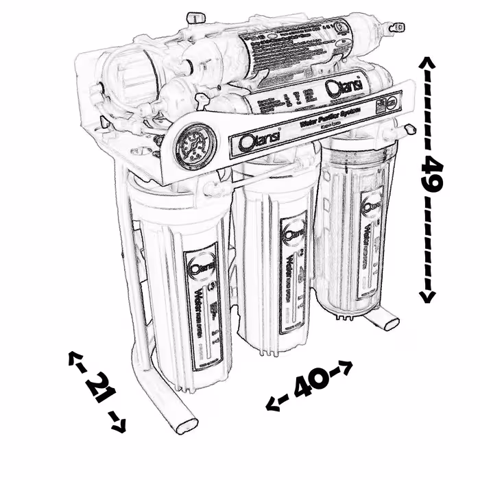 دستگاه تصفیه کننده آب اولانسی مدل RO-ATL9019