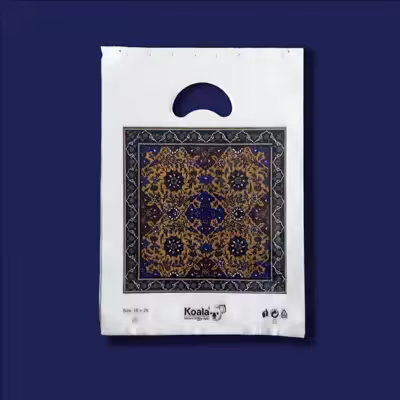 کیسه خرید کوالا مدل 342127 بسته 100 عددی