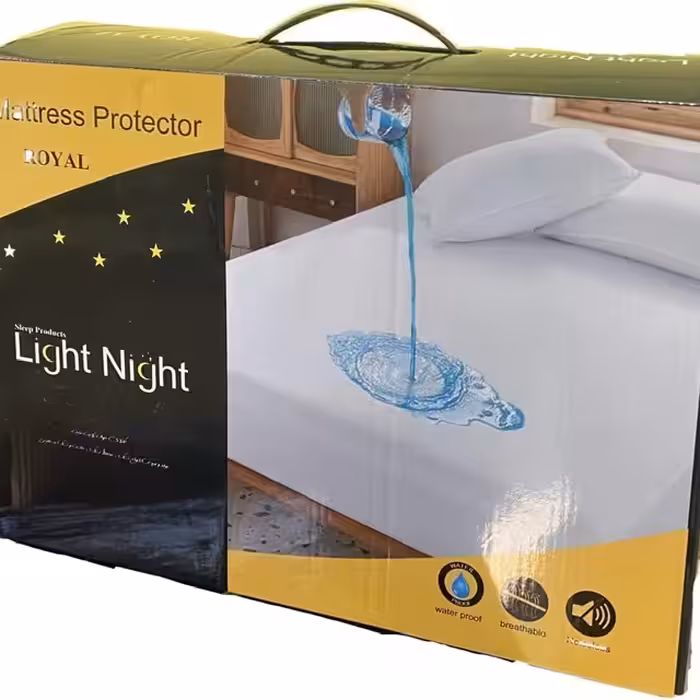 محافظ تشک لایت نایت مدل ضدآب دو نفره سایز 200x160 سانتی متر