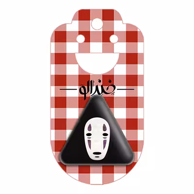 پیکسل خندالو طرح کائوناشی انیمه شهر اشباح مدل مثلثی کد 4887