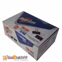 گیره دوبل سایز 51 بسته 12 عددی