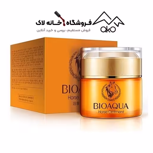 کرم آبرسان عصاره روغن اسب 50 گرمی بیوآکوا BIOAQUA