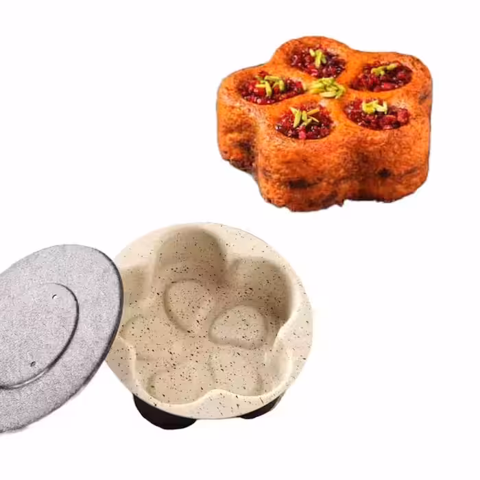 قالب کته خوری گل جدید دو نفره