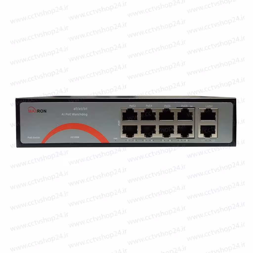 سوییچ شبکه مکسرون MSW-3008FP-2FL-120I/ODN-V2