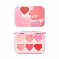 پالت رژگونه کرمی شیگلم SHEGLAM مدل Flush Crush رنگ Blushing Bouquet