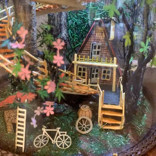 حباب کادویی کلبه سه طبقه بهار