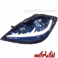 چراغ جلو تیبا طرح آتش سفید اصل NGco جفت