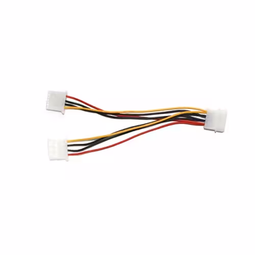 کابل تبدیل برق 1 به 2 ساتا مدل S322 طول 0.2 متر