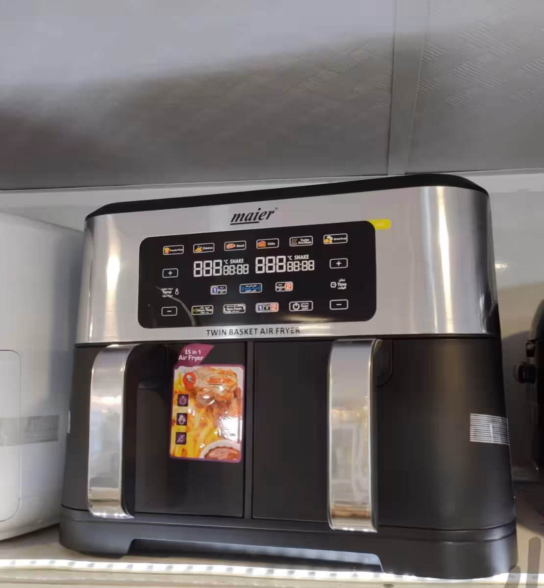 سرخ کن دوقلو 12 لیتر مایر مدل MR_915 ارسال رایگان