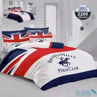 روتختی طرح پولو کلاب دو نفره برند Turkaz کد 2200