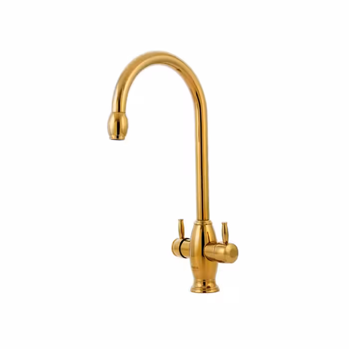 شیر ظرفشویی دومنظوره کسری مدل ولگا طلایی