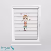 پرده زبرا اتاق کودک طرح آدنا کد A1743