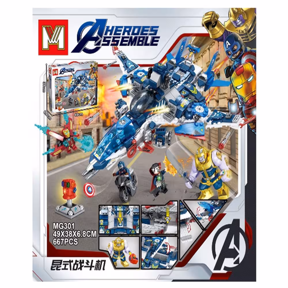 لگو جت اونجرز MG Avenger Superhero MG301