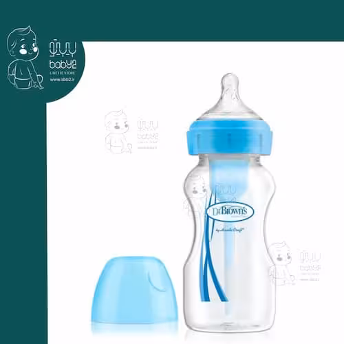 شیشه شیر 270 میل طلقی دکتر براونز Dr Browns