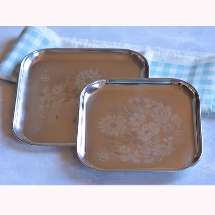 سینی استیل مربع آریستو