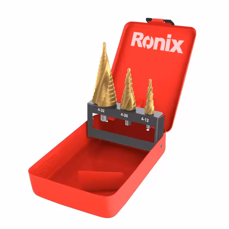 مته مخروطی مارپیچ رونیکس مدل RH-5903 مجموعه سه عددی