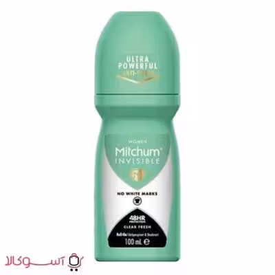 مام رول ضد تعریق زنانه میچام مدل clear fresh حجم 100 میل