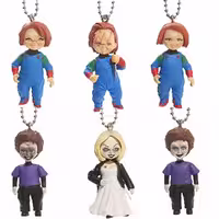 آویز مینی فیگور جاسویچی چاکی Chucky بسته 6 عددی برند تاکارا تامی