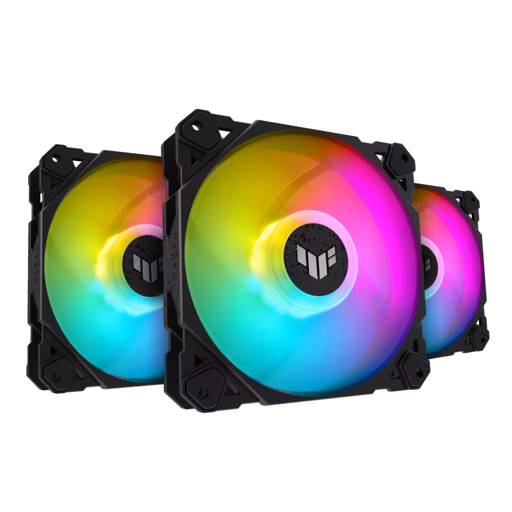 فن کیس ایسوس TUF Gaming TF120 ARGB BLACK بسته 3 عددی