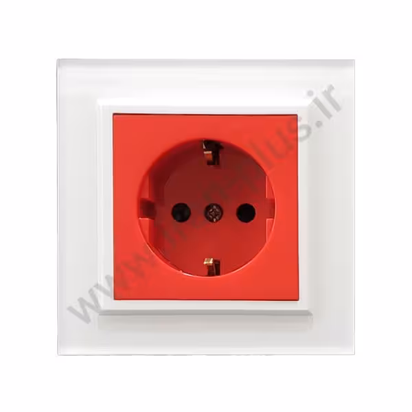 پریز ارت محافظ دار ups مدل برلیان پلکسی سفید