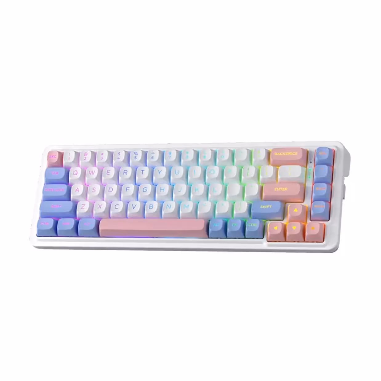 کیبورد گیمینگ ردراگون K709 WBP NOVA PRO WIRELESS MINT MAMBO SWITCH