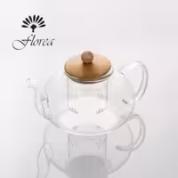 قوری پیرکس درب بامبو 600 میل کد 95247-1 فلورا