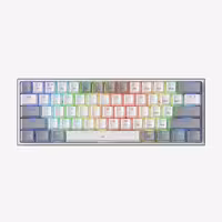 کیبورد ردراگون Keyboard Redragon Fizz RGB K617 W G سوئیچ قرمز