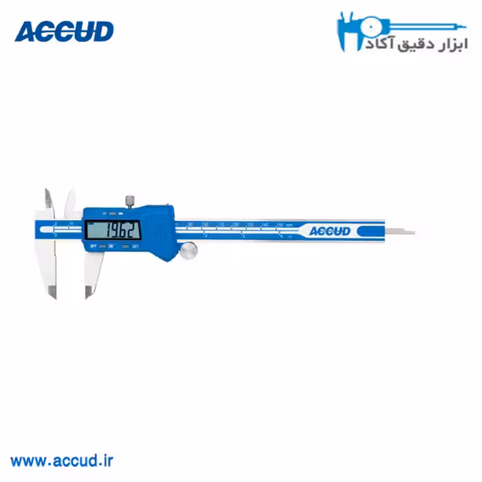 کولیس New Face دیجیتال 15 سانتی متر Accud (اکیود اتریش) مدل 111-006-10