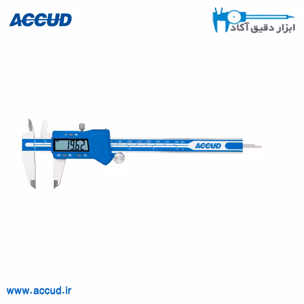کولیس New Face دیجیتال 15 سانتی متر Accud (اکیود اتریش) مدل 111-006-10