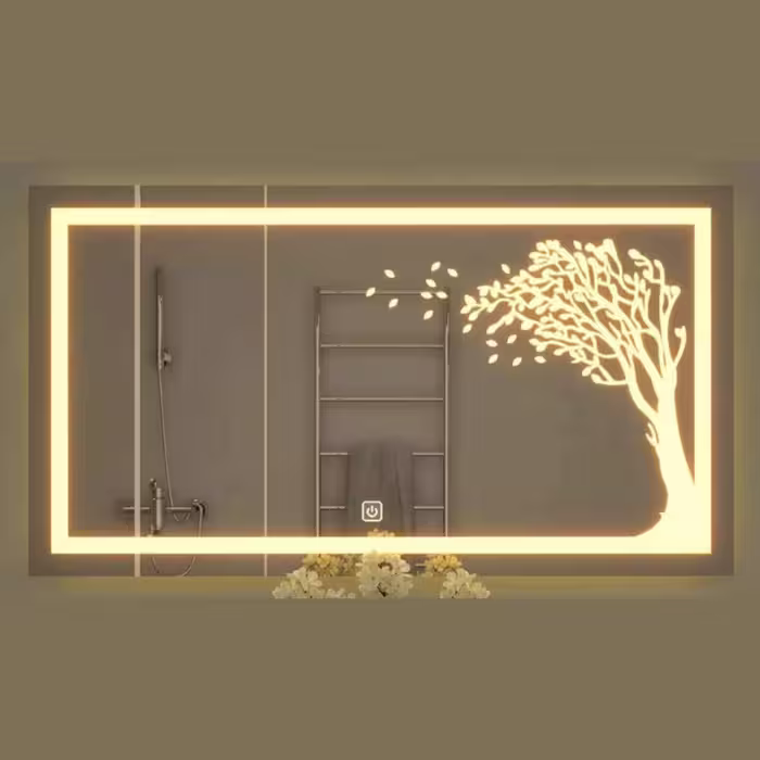 آینه بک لایت سند بلاست مدل MF15 سایز 40*60