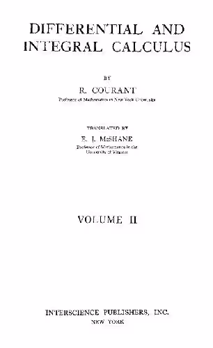خرید و دانلود نسخه کامل کتاب Differential and Integral Calculus