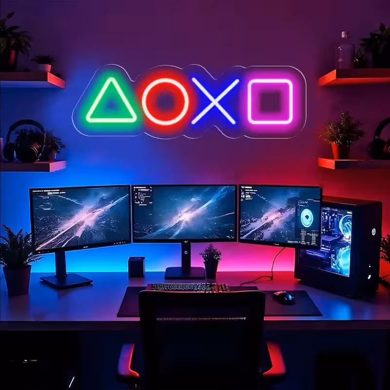 تابلو نئون گیم نت کد GAME005