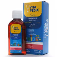 شربت امگا 3 پلاس ویتا پدیا 120 میلی لیتر - دارونت