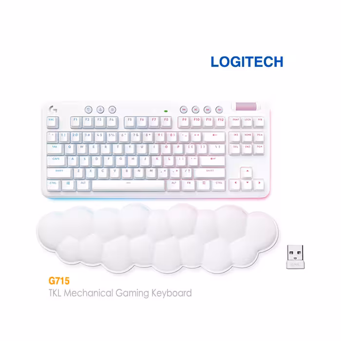 کیبورد گیمینگ مکانیکی لاجیتک G715 TKL LIGHTSPEED RGB
