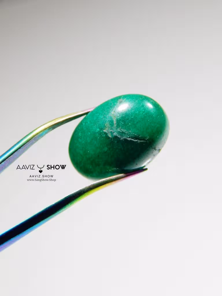 نگین سنگ یشم میانمار N07