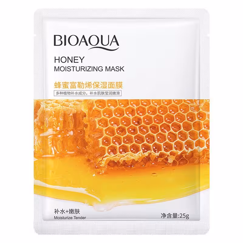ماسک ورقه ای(BIOAQUA)  بیوآکوا(عسل) 
