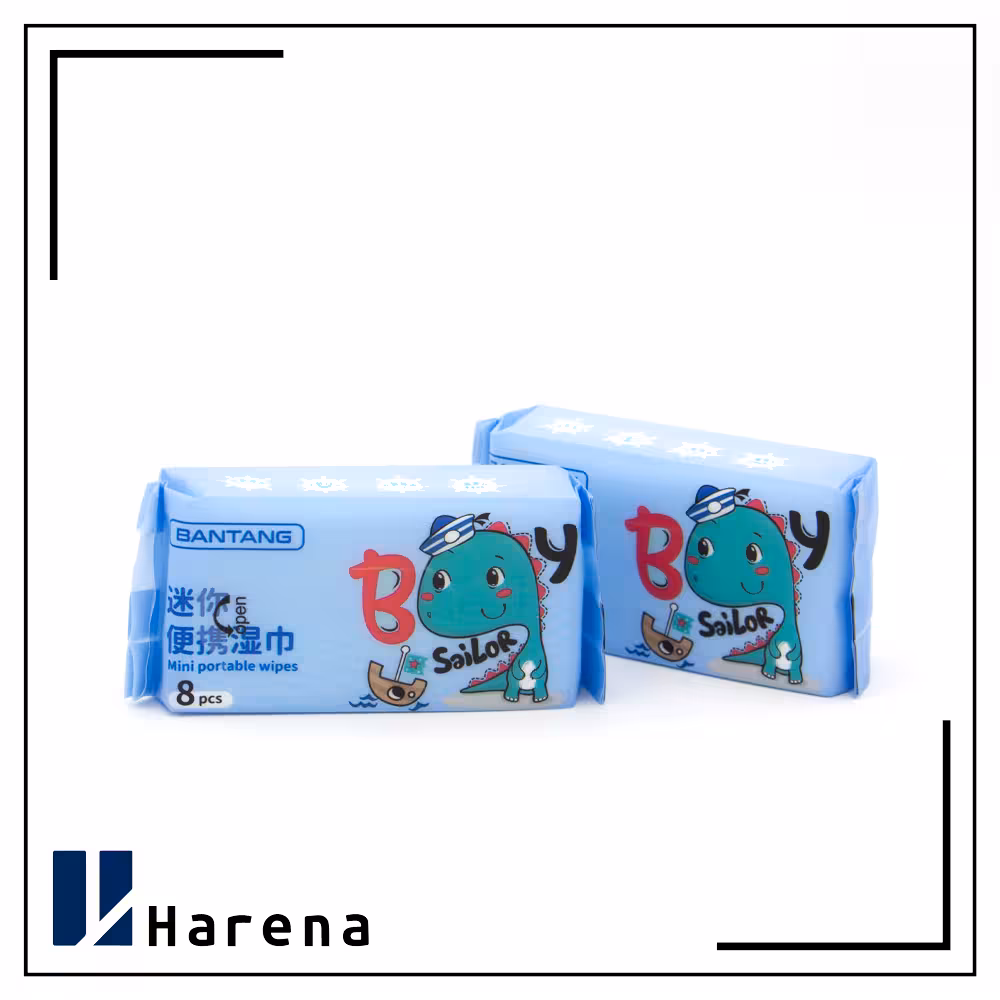 دستمال مرطوب طرح دایناسور