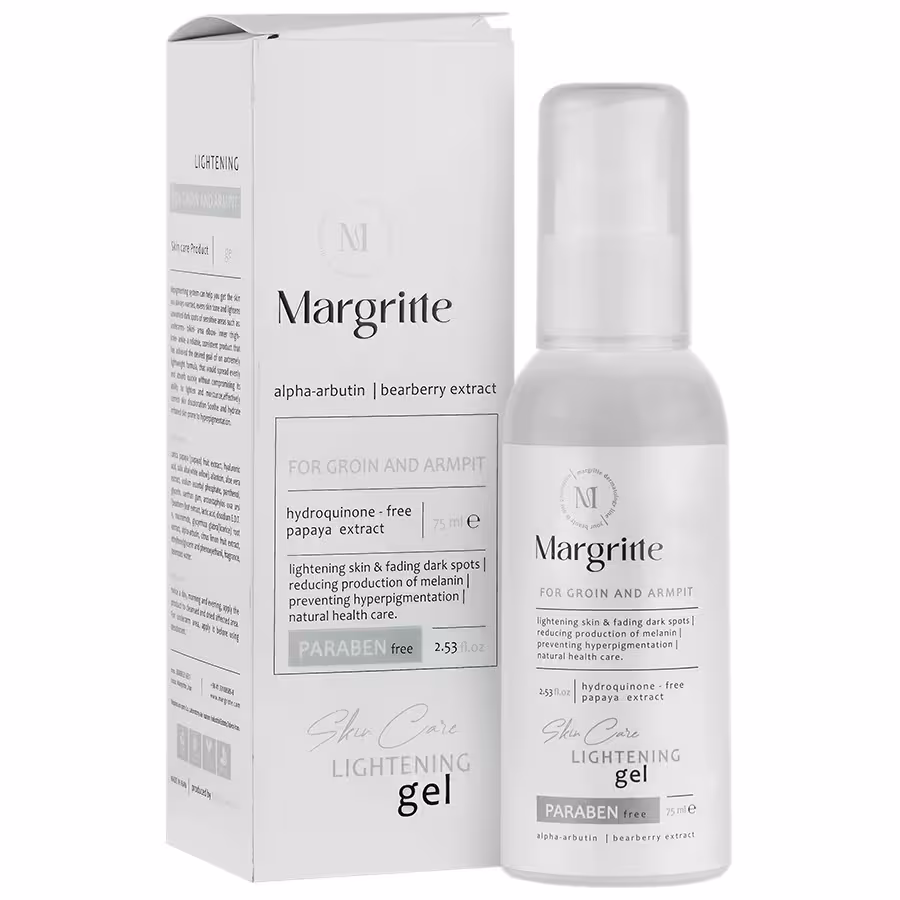ژل روشن کننده کشاله ران و زیر بغل مارگریت