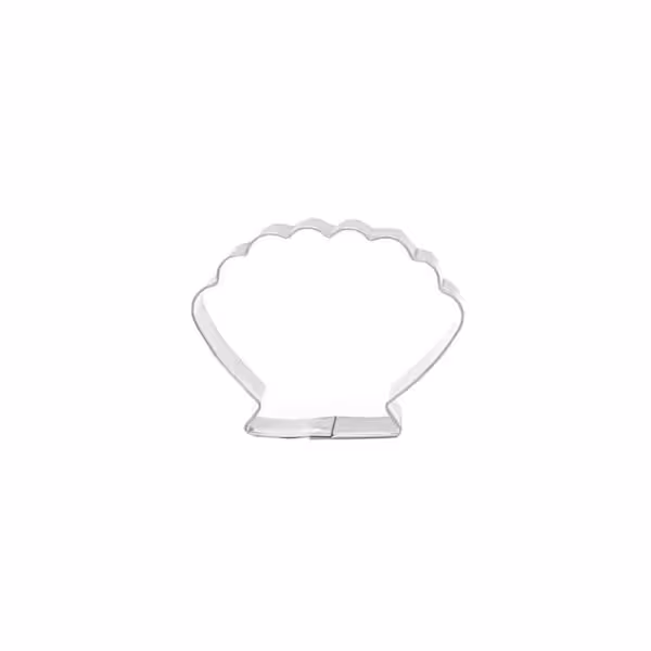 کاتر شیرینی طرح صدف خارجی