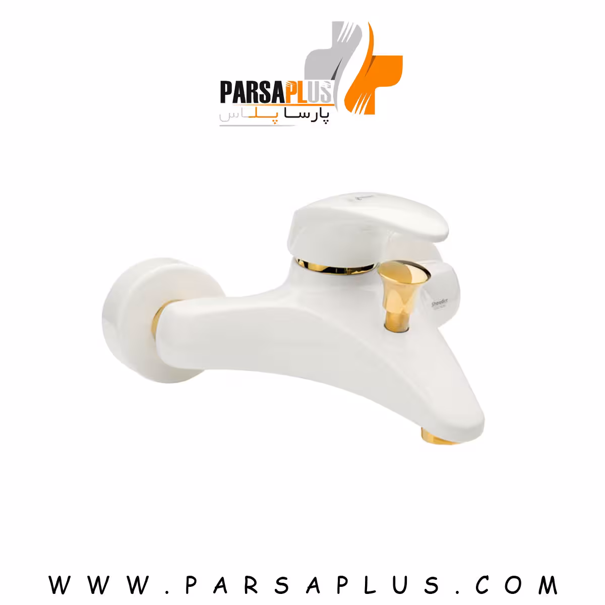 شیر حمام شودر مدل سنیور شیری طلا