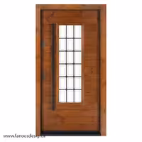 درب ضد سرقت با روکش ترمووود ویژه فضای باز کد 1285